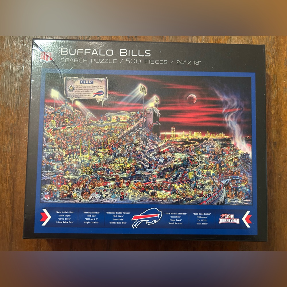 Buffalo Bills Search Puzzle - 500 Pieces